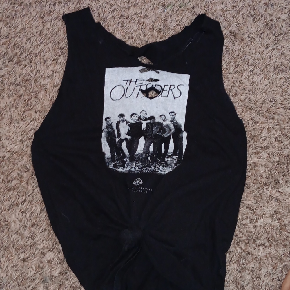 A homemade cut outsiders shirt!